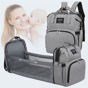 RANDY Mommy Nappy Diaper Bag with Bed